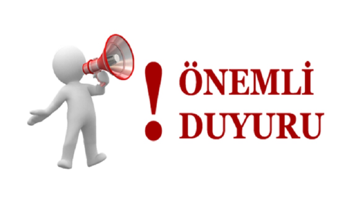 OKULUMUZA KAYIT YAPTIRMAK İSTEYEN ÖĞRENCİLER İÇİN ÖNEMLİ DUYURU...